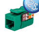 CAT6 DataGrade KeystoneJack Green, 25 Pack - 352-V2704/GR/25 CAT6 DataGrade KeystoneJack Green, 25 Pack - 352-V2704/GR/25